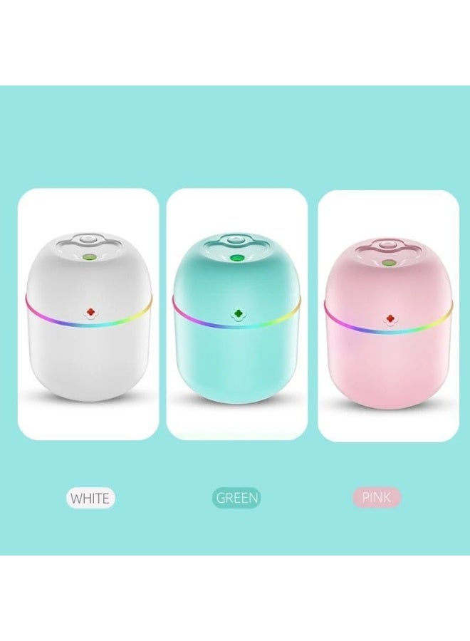 فواحة عطرية كهربائية للمنزل زيت باضاءة LED بـ7 الوان الوان متنوعة موزع روائح زيوت عطرية بالموجات فوق الصوتية لليوجا والمكتب وغرفة النوم وغرفة الأطفال - Image 2